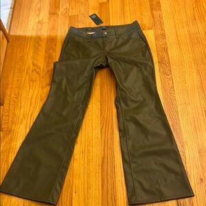 NWT Wild Fable
Low rise flare 
Faux leather pants